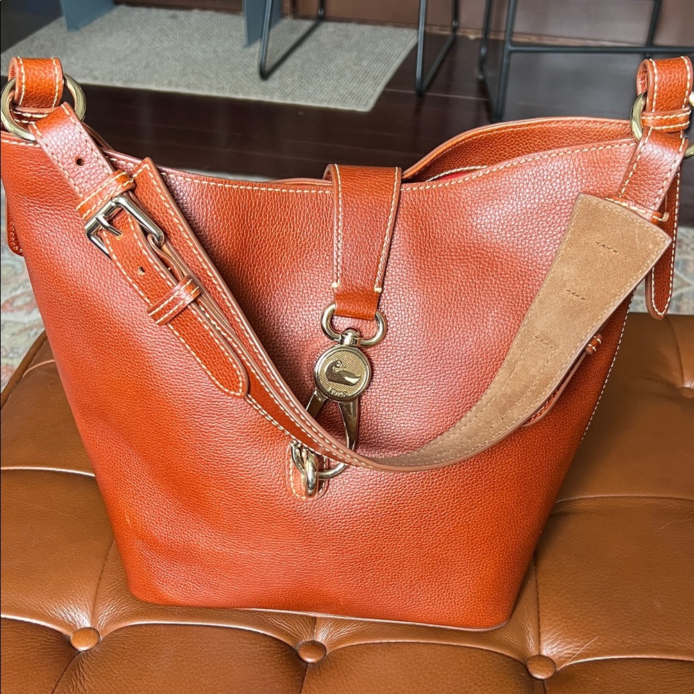 Dooney & Bourke Logo Lock Shoulder Bag